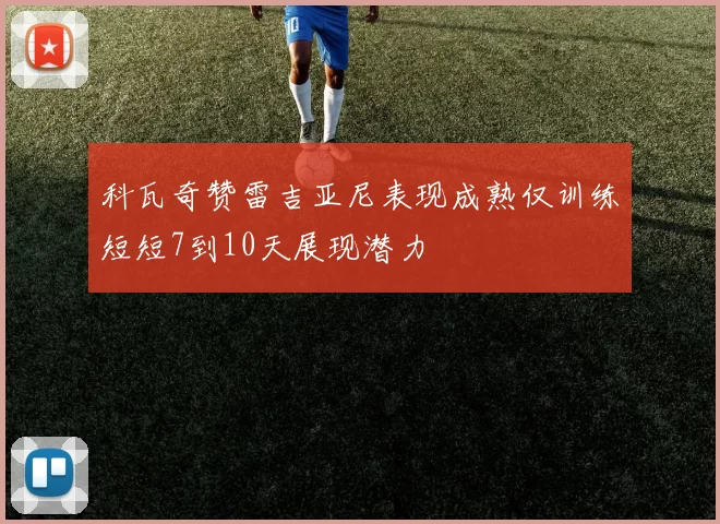 科瓦奇赞雷吉亚尼表现成熟仅训练短短7到10天展现潜力