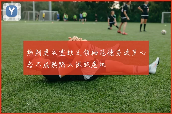 热刺更衣室缺乏领袖范德芬波罗心态不成熟陷入保级危机